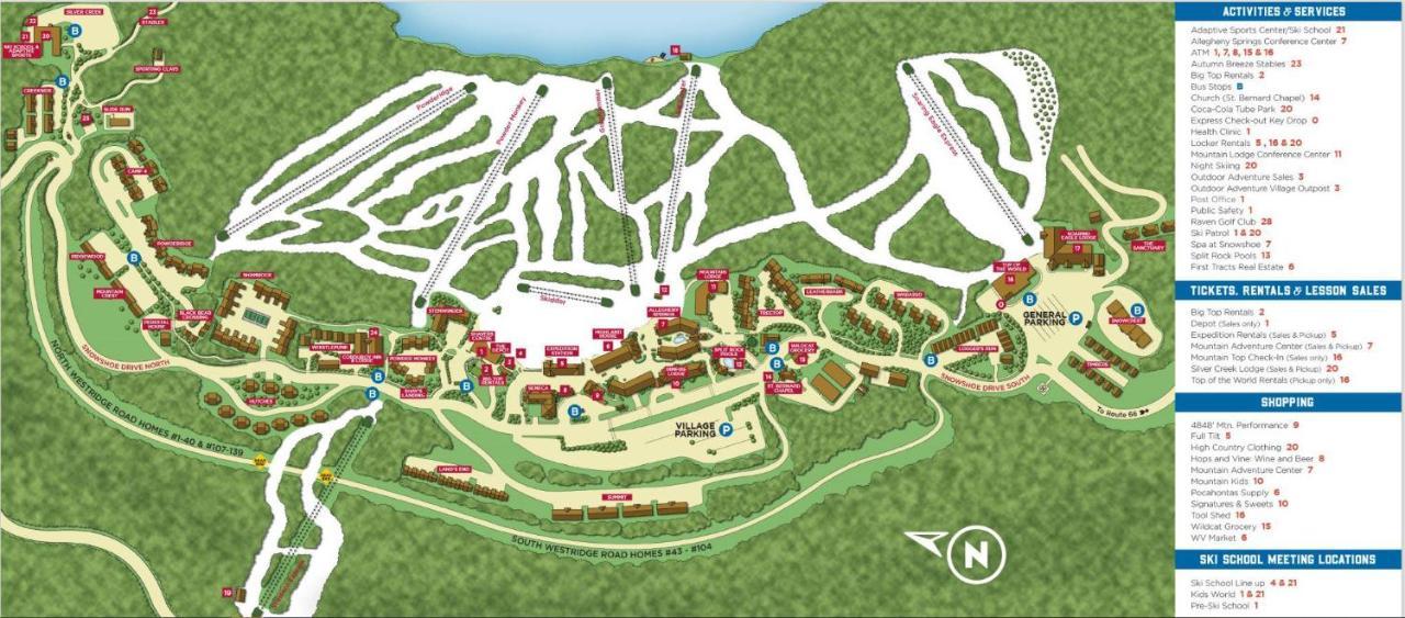 Stroll To Slopes, Village Area, Ski In-Out Mtlodge 151 Snowshoe Ngoại thất bức ảnh