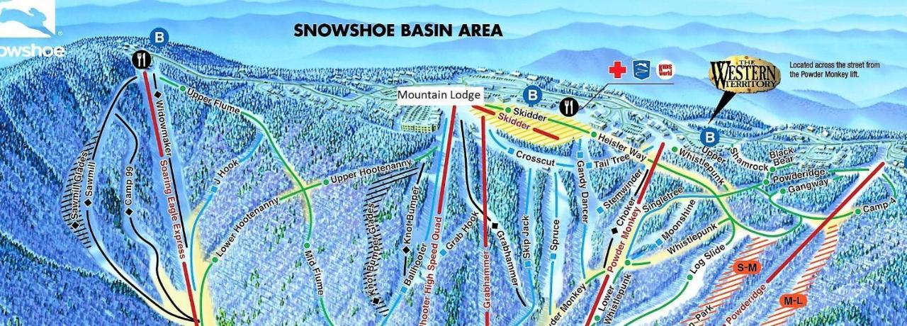 Stroll To Slopes, Village Area, Ski In-Out Mtlodge 151 Snowshoe Ngoại thất bức ảnh